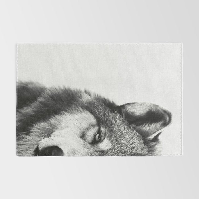 Wolf Rug Gallery Image 2