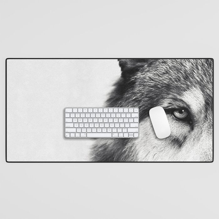 Wolf Desk Mat Gallery Image 1