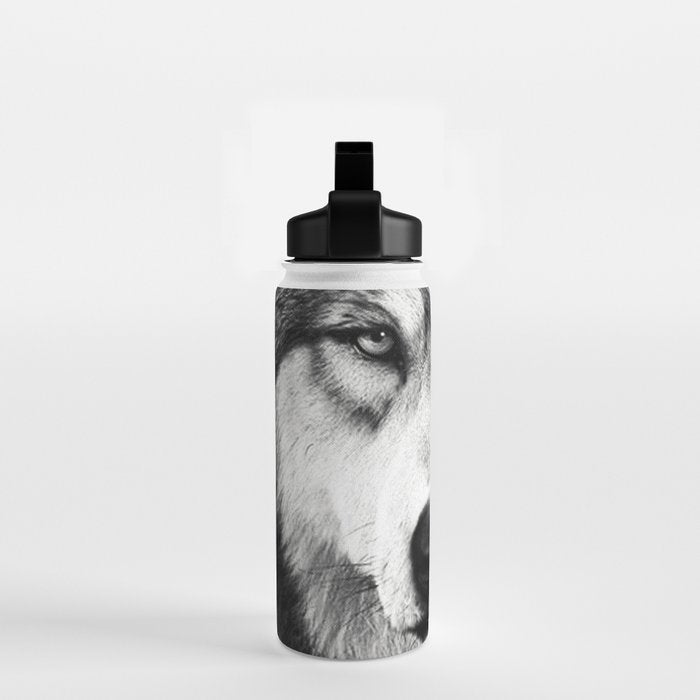Wolf Water Bottle Gallery Image 2