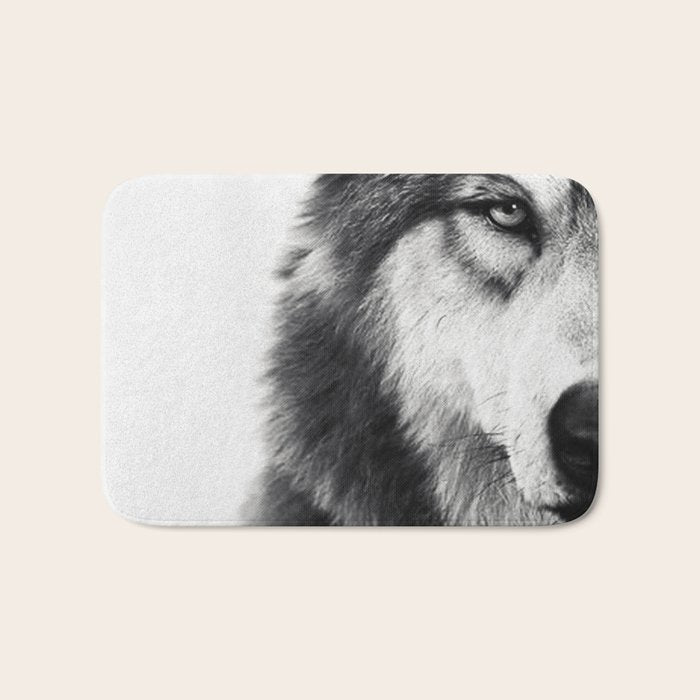 Wolf Bath Mat Gallery Image 1