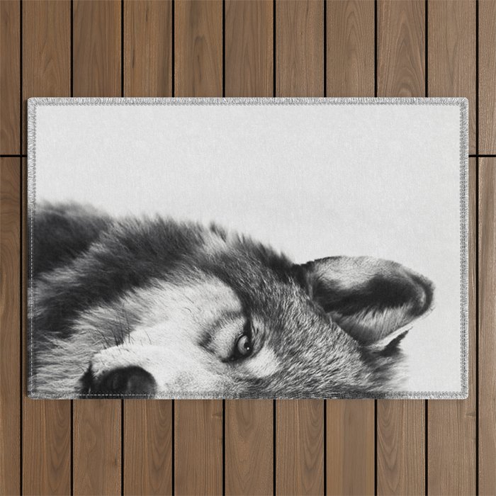 Wolf Outdoor Rug Gallery Image 1