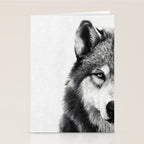 Wolf Stationery Card Gallery Image 2