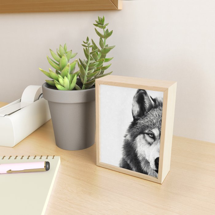 Wolf Mini Art Print Gallery Image 2