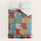 Colorful Squirrels Comforter Gallery Image 6