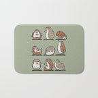 Hedgehog Yoga Bath Mat Gallery Image 1