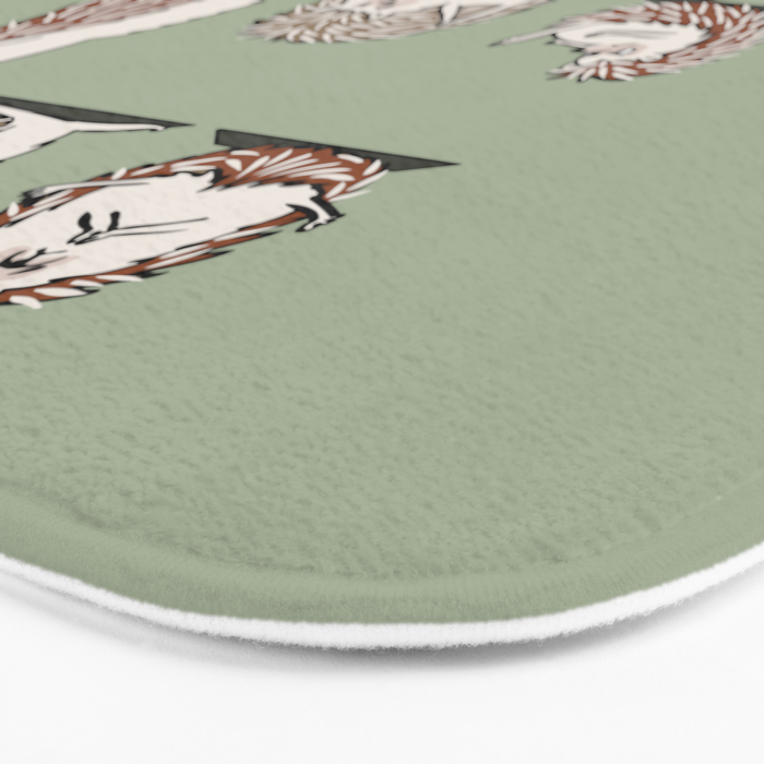 Hedgehog Yoga Bath Mat Gallery Image 3