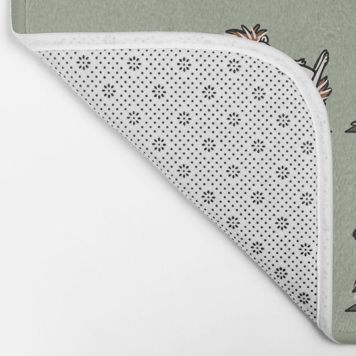 Hedgehog Yoga Bath Mat Gallery Image 2