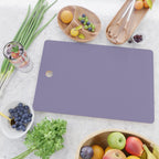 Neutral Lavender Purple Solid Color Cutting Board Gallery Image 2