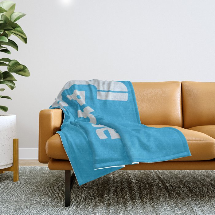 Vintage Pay Phone Booth Old School Retro Telephone Blue Sign Throw Blanket Gallery Image 1