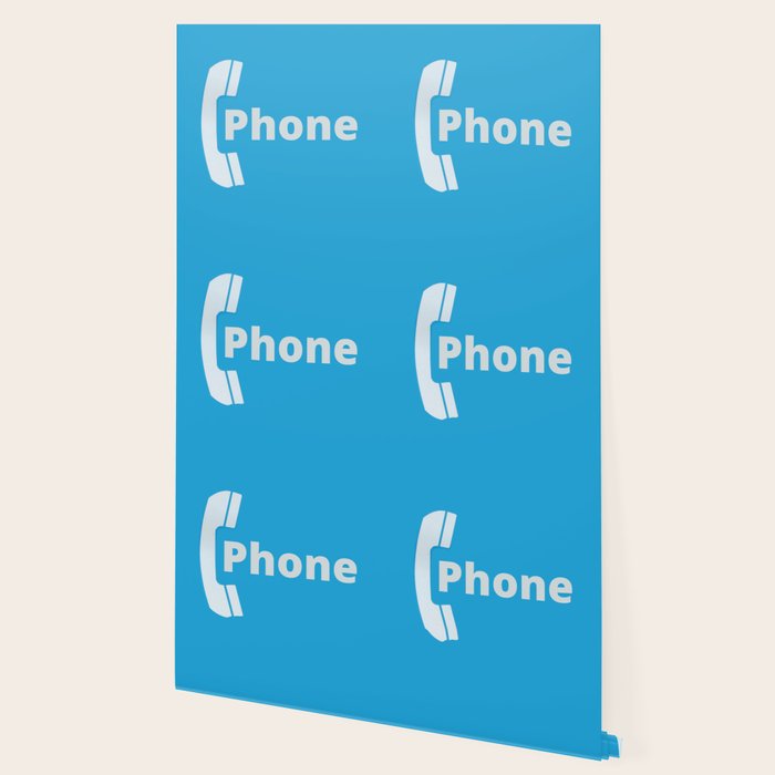 Vintage Pay Phone Booth Old School Retro Telephone Blue Sign Wallpaper Gallery Image 2