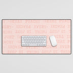 Just Peachy Desk Mat Gallery Image 1