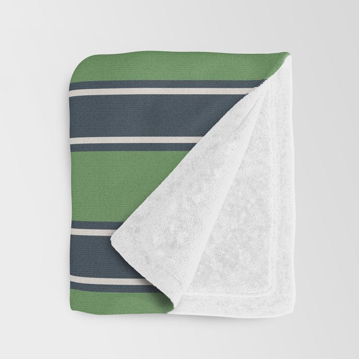 Cozy Heirloom Stripe Harmony Throw Blanket Gallery Image 3