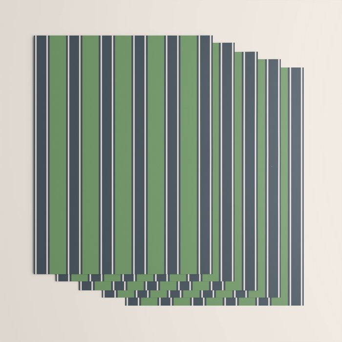 Cozy Heirloom Stripe Harmony Wrapping Paper Gallery Image 3