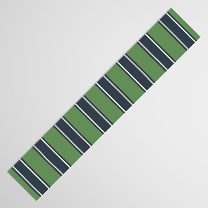 Cozy Heirloom Stripe Harmony Table Runner Gallery Image 3