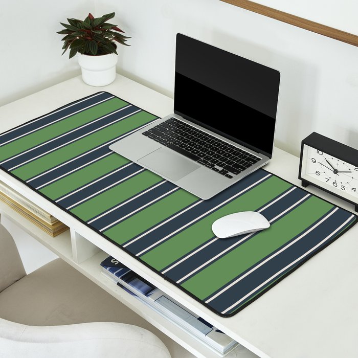 Cozy Heirloom Stripe Harmony Desk Mat Gallery Image 2