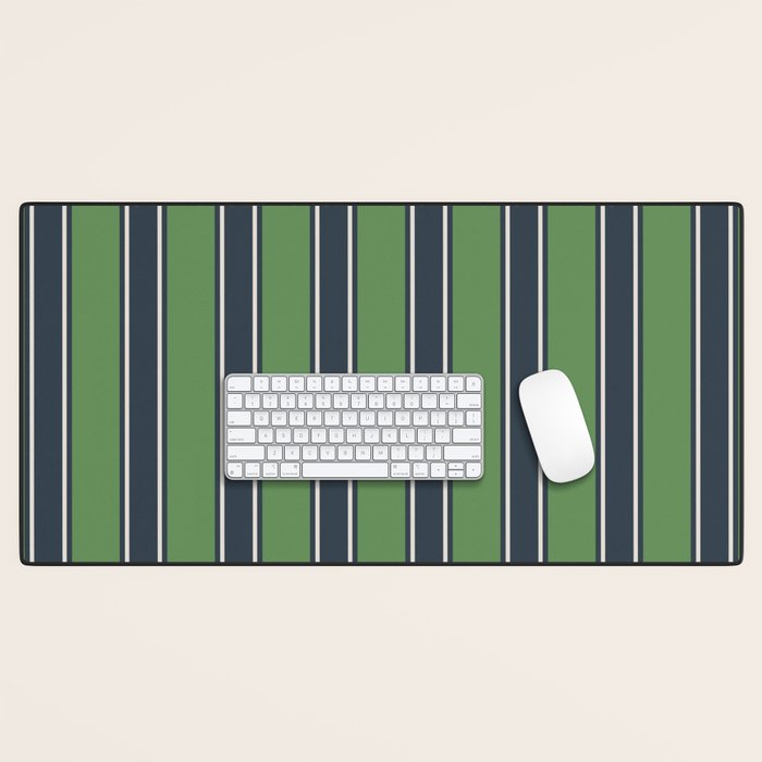 Cozy Heirloom Stripe Harmony Desk Mat Gallery Image 1