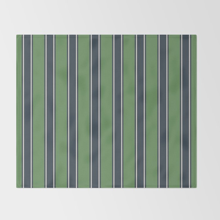 Cozy Heirloom Stripe Harmony Throw Blanket Gallery Image 2