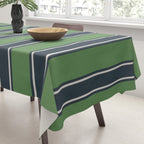 Cozy Heirloom Stripe Harmony Tablecloth Gallery Image 3