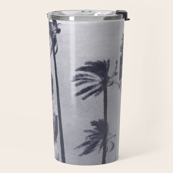 Tropical Storm in Purple Travel Mug Gallery Image 2
