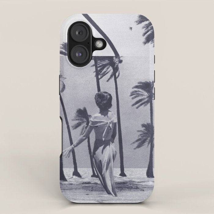 Tropical Storm in Purple iPhone Case Gallery Image 1