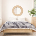 Tropical Storm in Purple Duvet Cover Gallery Image 3