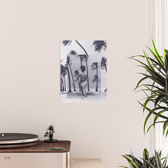 Tropical Storm in Purple Poster Gallery Image 2