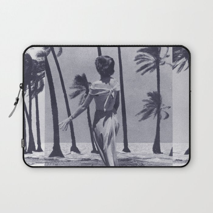 Tropical Storm in Purple Laptop Sleeve Gallery Image 1
