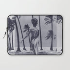 Tropical Storm in Purple Laptop Sleeve Gallery Image 1