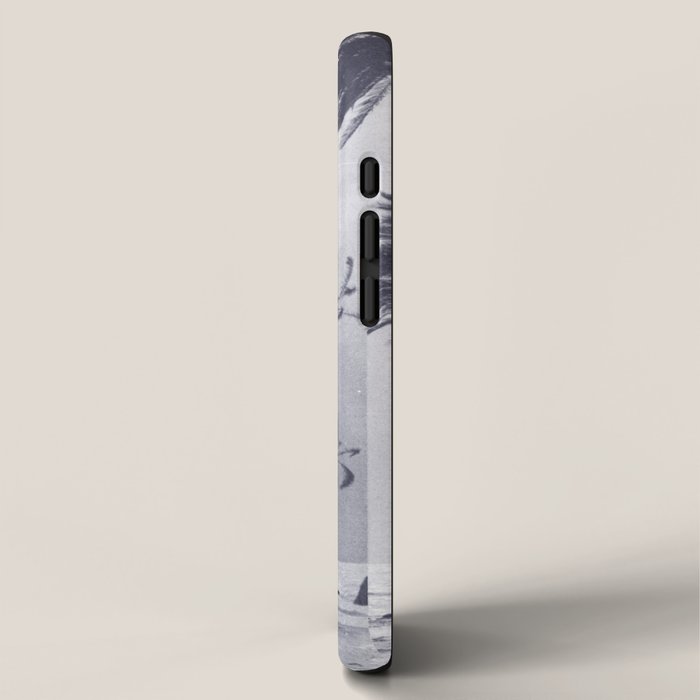 Tropical Storm in Purple iPhone Case Gallery Image 2