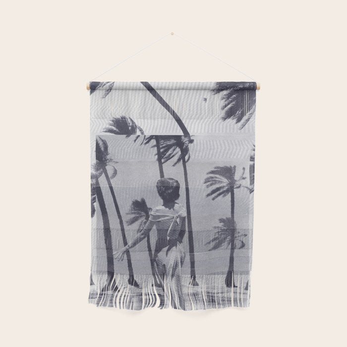 Tropical Storm in Purple Wall Hanging Gallery Image 1