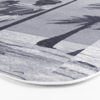 Tropical Storm in Purple Bath Mat Gallery Image 3