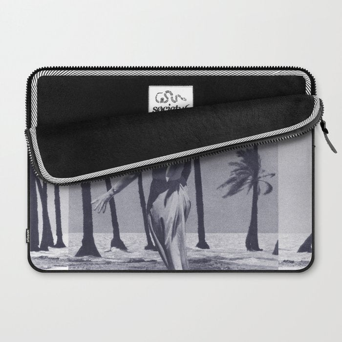 Tropical Storm in Purple Laptop Sleeve Gallery Image 2