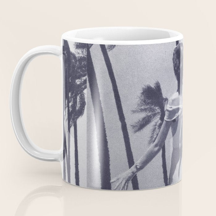 Tropical Storm in Purple Coffee Mug Gallery Image 3