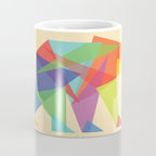 Fractal Geometric bear Coffee Mug Gallery Image 4