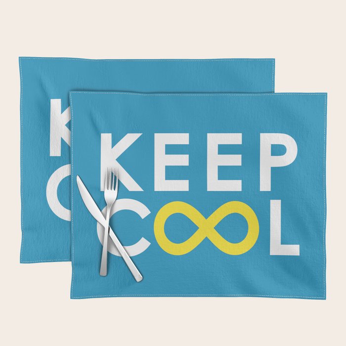 Forever coolness Placemat Gallery Image 1