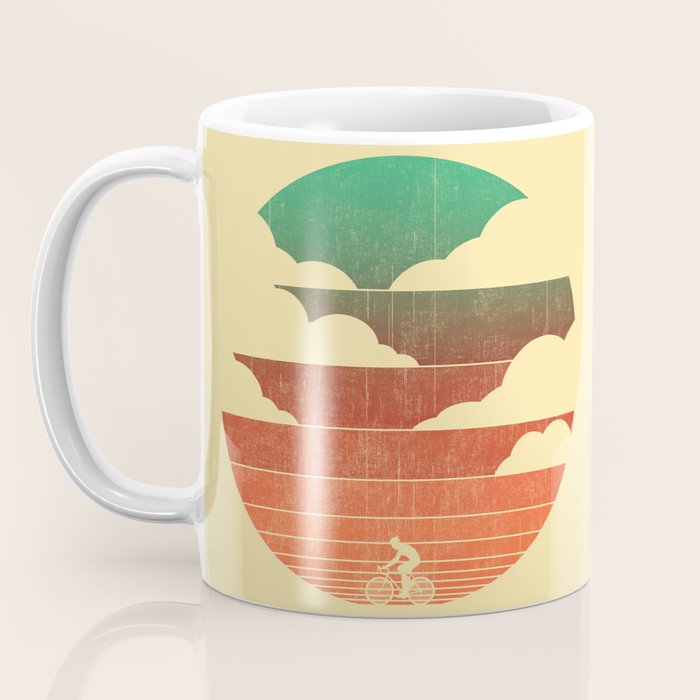 Go West (cycling edition) Coffee Mug Gallery Image 3