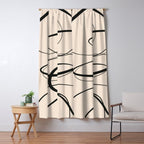 Abstract line art 48a Window Curtain Gallery Image 5