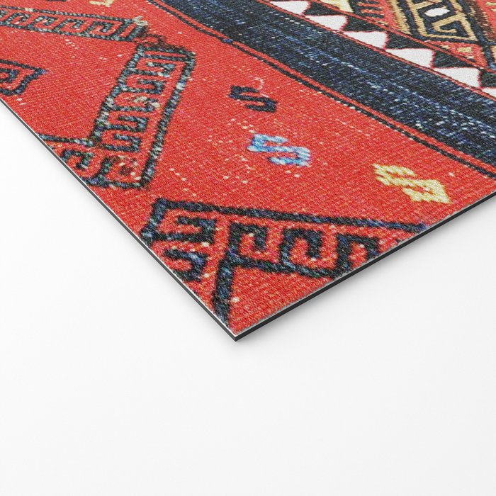 Vintage Geometric Kilim Print Welcome Mat Gallery Image 2