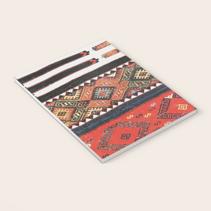 Vintage Geometric Kilim Print Notebook Gallery Image 3