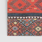 Vintage Geometric Kilim Print Poster Gallery Image 3