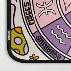 Mushroom Zodiac Wheel Laptop Sleeve Gallery Image 3