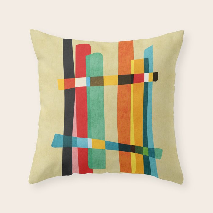 Broken Fences Throw Pillow Gallery Image 6