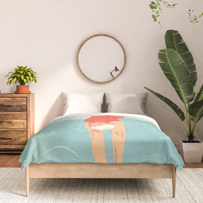 Swimmer Comforter Gallery Image 3