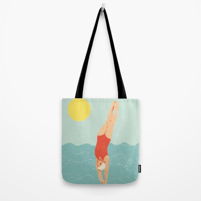 Swimmer Tote Bag Gallery Image 2