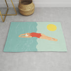 Swimmer Rug Gallery Image 1