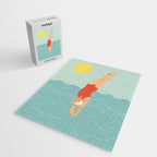 Swimmer Jigsaw Puzzle Gallery Image 2