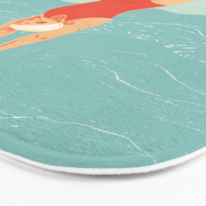 Swimmer Bath Mat Gallery Image 3