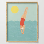 Swimmer Serving Tray Gallery Image 1
