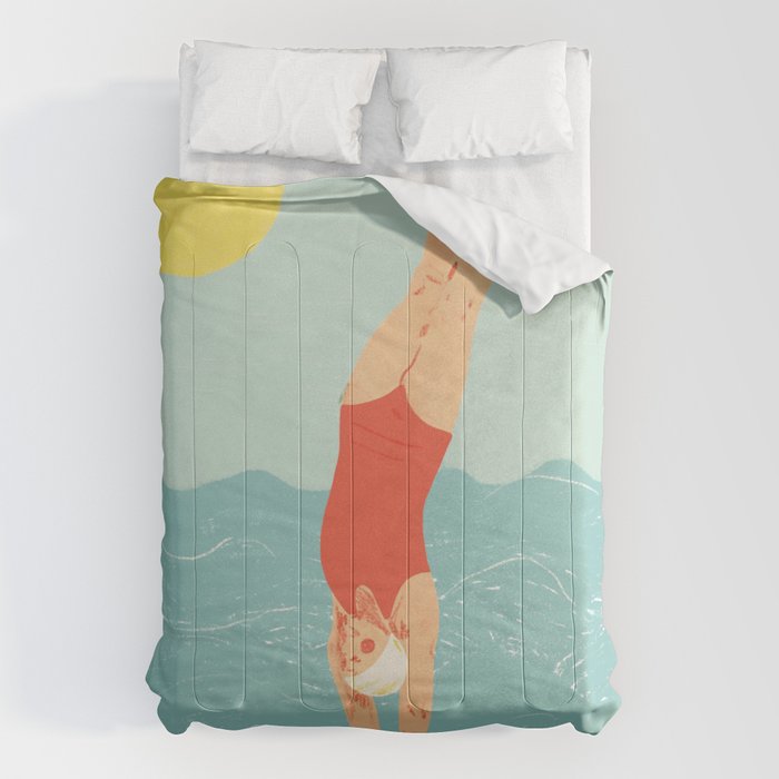 Swimmer Comforter Gallery Image 6
