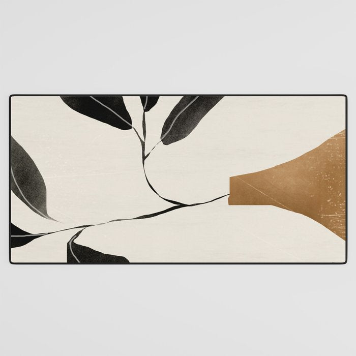 minimal plant 6 Desk Mat Gallery Image 3